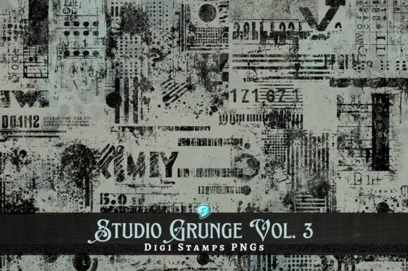 Download Studio Grunge Digi Stamps Vol. 3 - Stamp Collection
