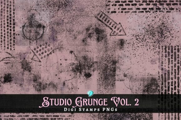 Download Studio Grunge Digi Stamps Vol. 2 - Stamp Collection