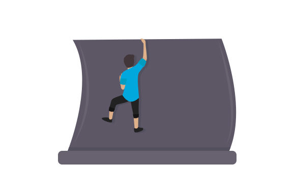 Download Sportsman Climbing Warped Wall - Sportsman Collection