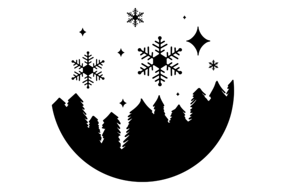 Download Winter Forest Circle - Forest Collection