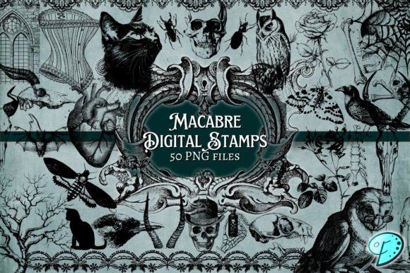 Download Macabre Digi Stamps Transparent PNGs - Stamp Collection